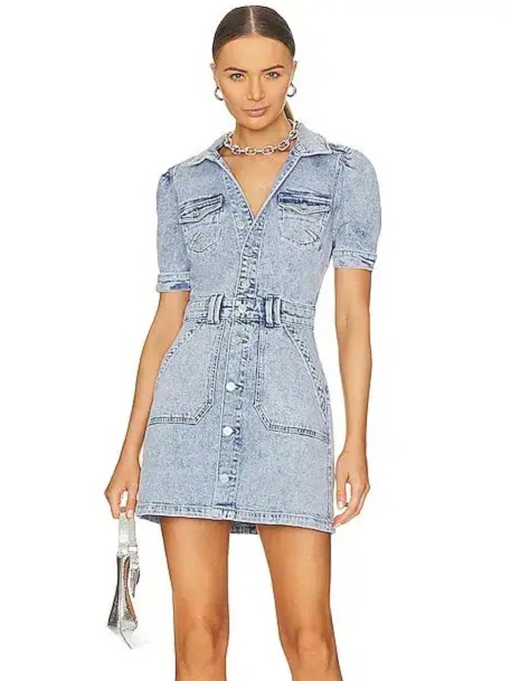 PAIGE | Mayslie Denim Dress